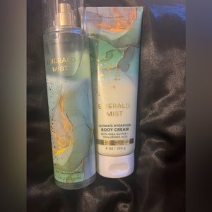 Bath and body works emerald mist limited edition